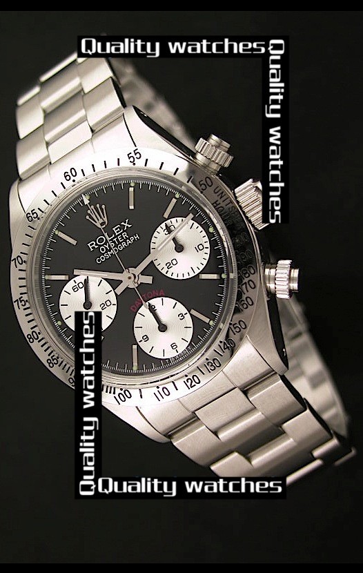 Swiss Rolex Oyster Cosmograph Daytona White Sub-Dials  37mm Automatic Replica Watch 