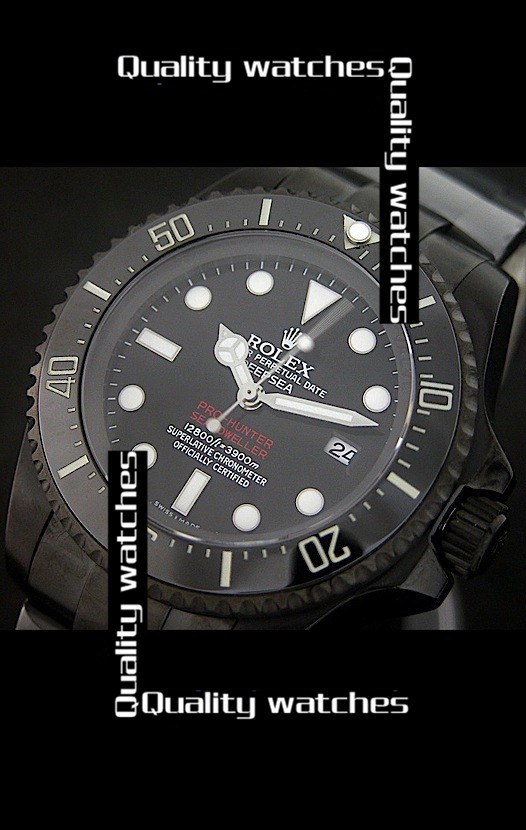 Rolex Deepsea Pro-Hunter Sea-Dweller Jacques Piccard Edition 43mm Automatic Replica Watch 