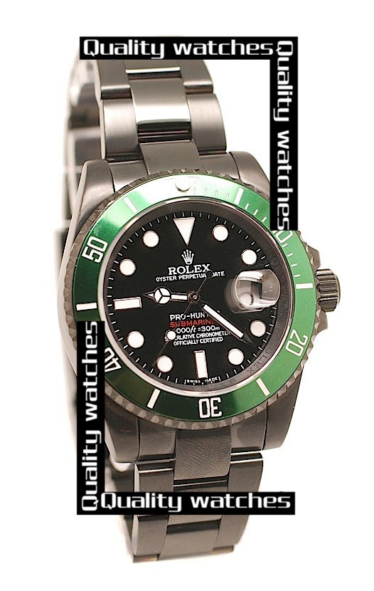 Swiss Rolex Pro-Hunter Submariner 50th Anniversary PVD coating  Automatic Replica Watch 