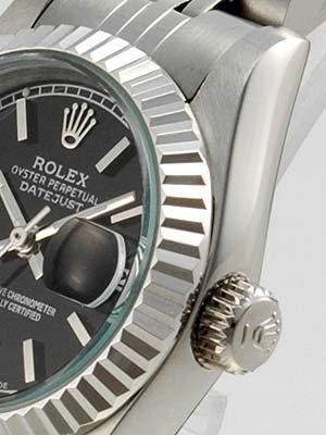 Rolex Datejust II Replica Watches Black Dial RX4111