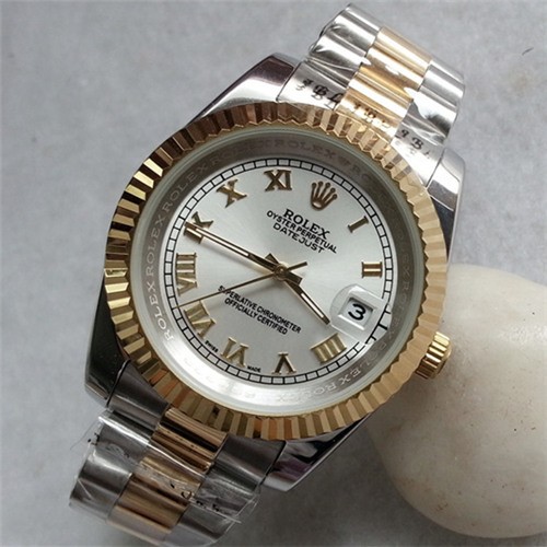 Rolex Datejust II Replica Watches Silver Dial RX4106