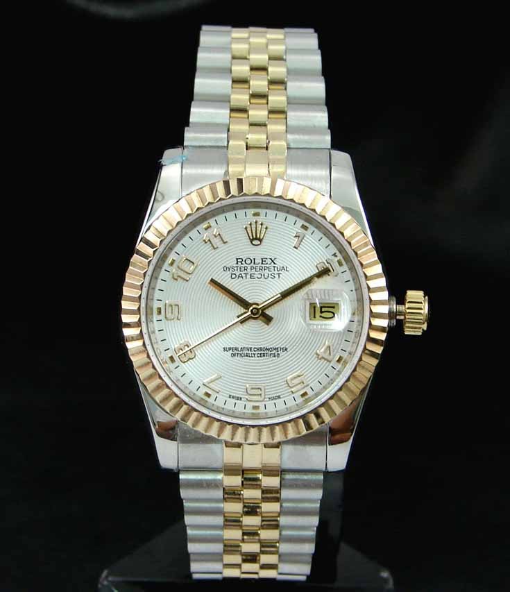 Swiss Rolex Datejust 116333 White Dial Men Automatic Replica Watch