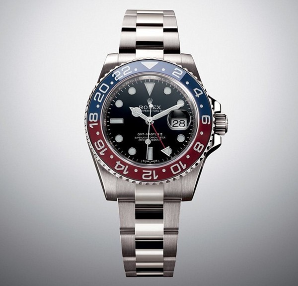 Rolex GMT-Master II Swiss Cal.3186 Automatic Watch Blue Red Bezel (Super Model)