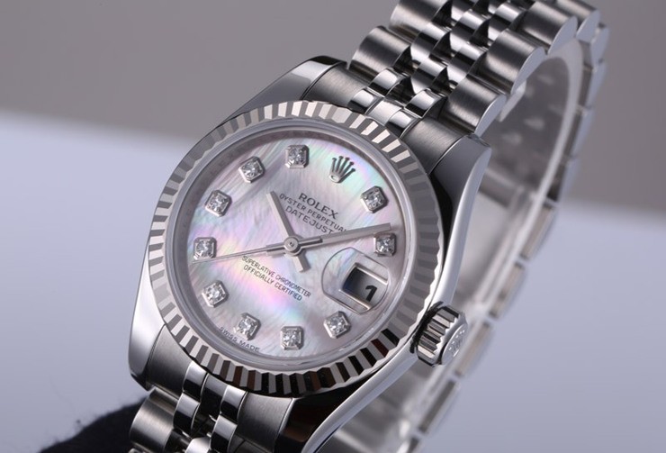 Replica Rolex Datejust Ladies Swiss Watches 178274-0042 MOP Dial 31mm(High End)