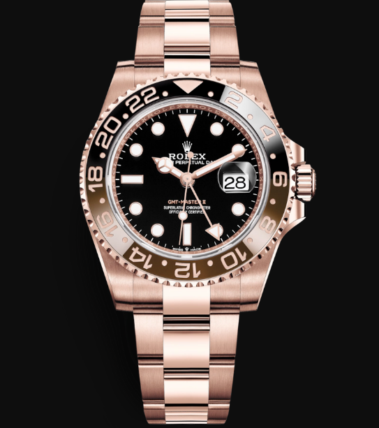 Rolex GMT-Master II Automatic Watch Rose Gold 126711CHNR-0001 40mm