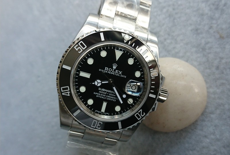 Swiss Rolex Submariner 116610LN Black Dial Replica Watch (High End)