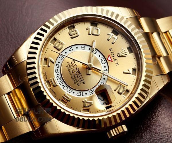 Dial：Brilliant Gold Dial, Gold Hour hand, Minute Hand, Second Hand