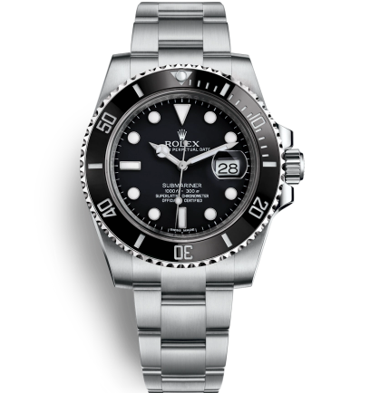 Rolex Submariner Date Automatic Replica Watch Black Dial 40mm