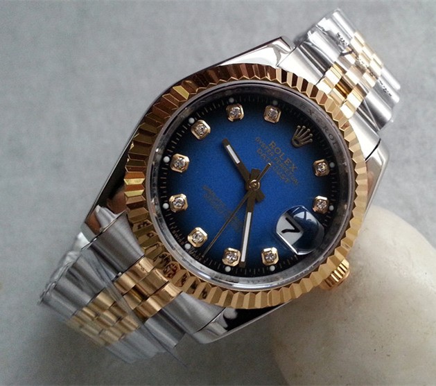 Rolex Datejust 116233 Automatic Replica Watch Royal Blue Dial 36mm