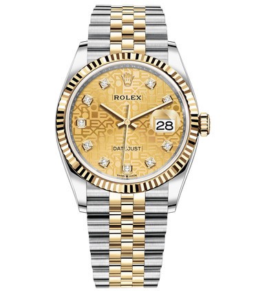 Rolex Datejust Replica Swiss Watch 126233-0033 Golden Dial (High End)