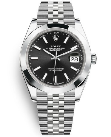 Rolex Datejust II Replica Swiss Watch 126300-0012 Black Dial (High End)