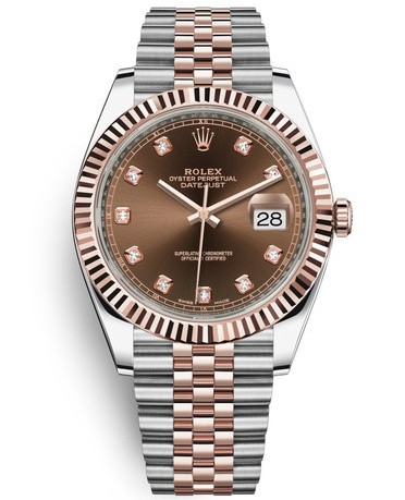 Rolex Datejust II Replica Swiss Watch 126331-0004 Chocolate Dial (High End)