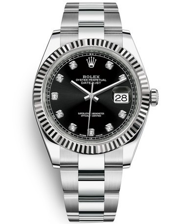 Rolex Datejust II Swiss Watch 126334-0011 Black Dial (High End)