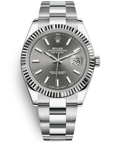 Rolex Datejust II Replica Swiss Watch 126334-0013 Gray Dial (High End)