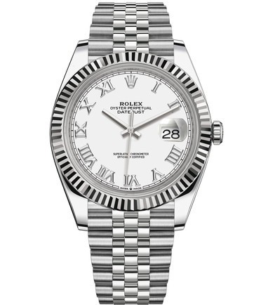 Rolex Datejust II Replica Swiss Watch 126334-0024 White Dial (High End)