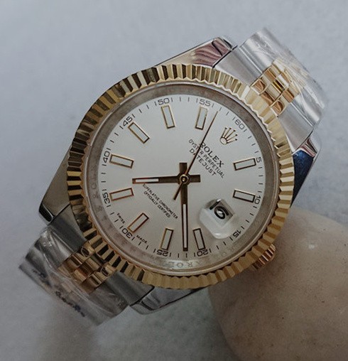 Rolex Datejust II Automatic Replica Watches Two-Tone Jubilee Whited Dial 41mm