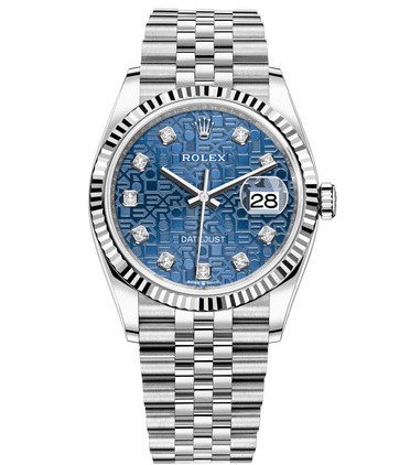 Swiss Rolex Datejust Mens 126234-0011 Blue dial Men Automatic Replica Watch