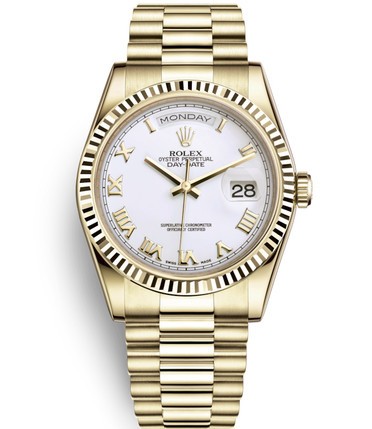 Rolex Day-Date Replica Swiss Watch All Gold 118238-0122 (High End)