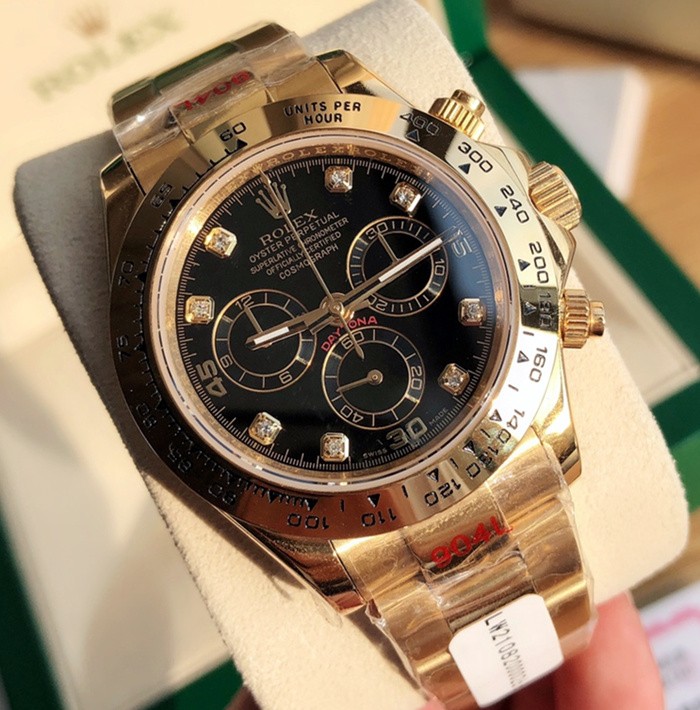 Rolex Daytona Replica Swiss Watch 116508-0008 All Gold (High End)