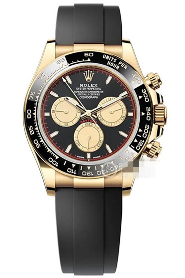 Rolex Daytona Replica Swiss Watch 116518LN-0047 Black Dial (High End)