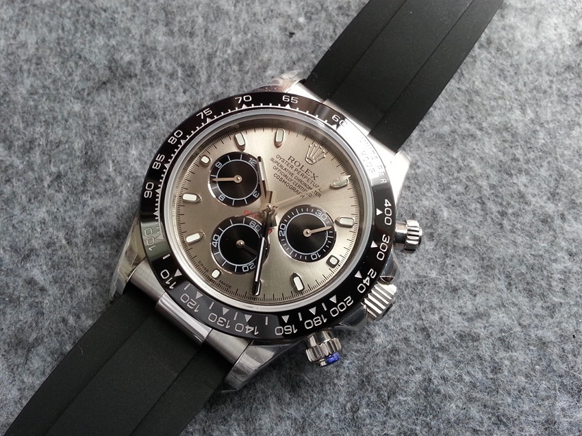 Replica Rolex Daytona Swiss Automatic Watch 116519ln-0024 Gray Dial (High End)