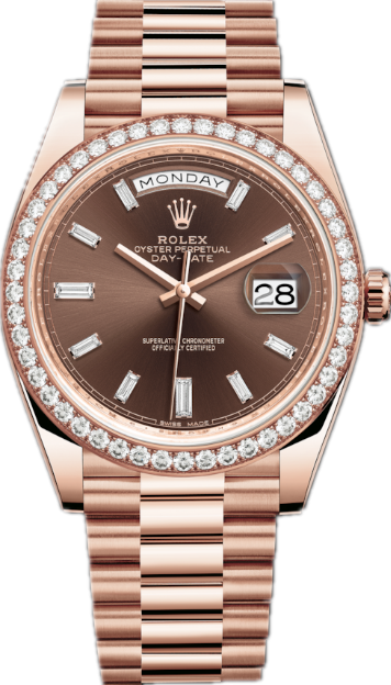 Replica Rolex Day-Date II Swiss Automatic 228345rbr-0006 Chocolate Dial 36mm (High End)