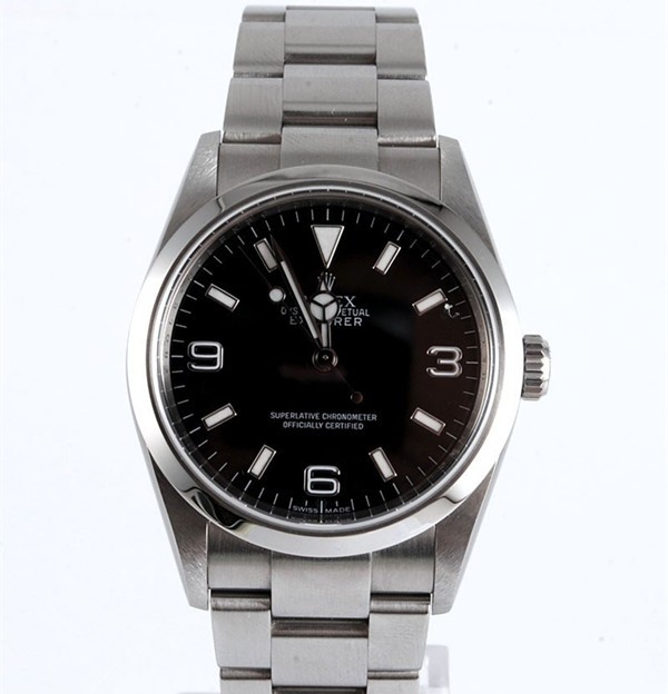 Swiss Rolex Explorer 114270-78690 Black dial Men Automatic Replica Watch