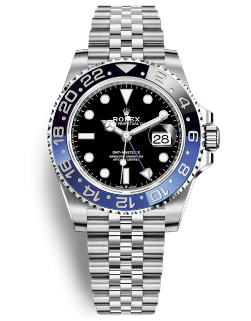 Rolex GMT-Master II Automatic Replica Watches 126710blnr-0002 Black Dial