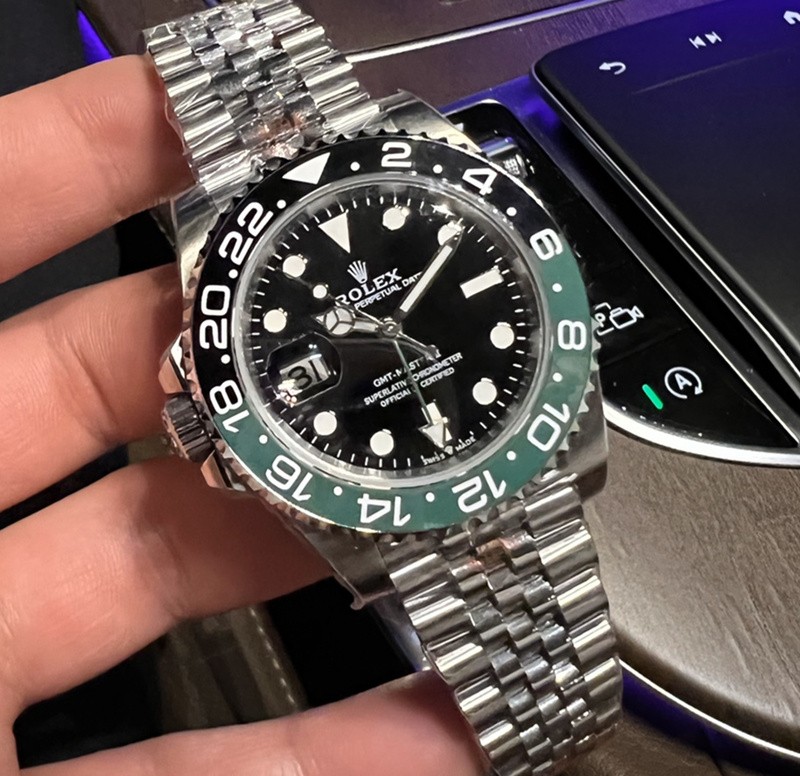 Rolex GMT-Master II Swiss Clone Watch 126720vtnr-0002 Black (Super Model) 