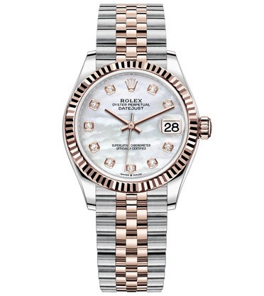Rolex Lady-Datejust 31 Replica Swiss Watch 278271-0026 MOP Dial (High End)