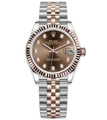 Rolex Lady-Datejust 31 Replica Swiss Watch 278271-0028 Chocolate Dial (High End)