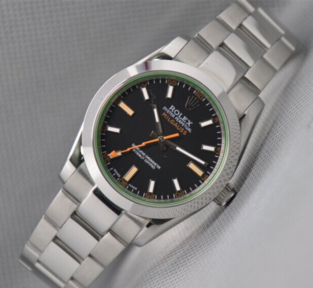 Replica Rolex Milgauss Automatic Watch 116400GV-0001 Black Dial 40mm