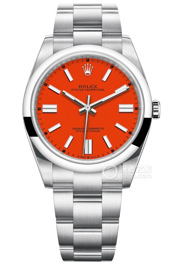 Rolex Oyster Perpetual Replica Swiss Watch 124300-0007 Red 41mm (High End)