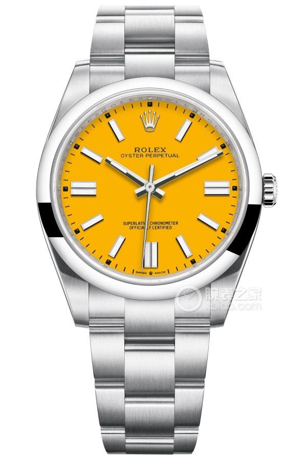 Rolex Oyster Perpetual Replica Swiss Watch 124300-0004 Yellow 41mm (High End)