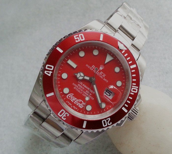 Rolex Submariner Replica Watches Limited Coca Cola EditionRed Dial Red Bezel