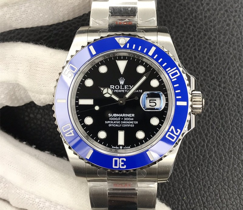 Rolex Submariner Date Replica Swiss Watch 126619LB-0003 Blue Bezel 41MM (High End)