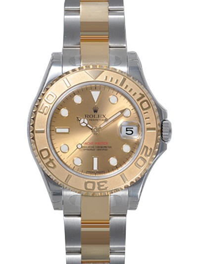 Rolex Oyster Perpetual 168623-78753 Gold dial Automatic Replica Watch