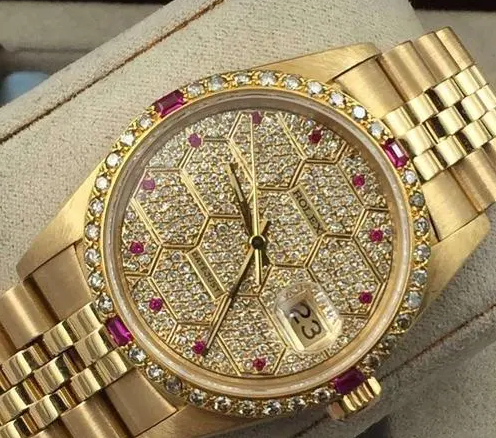 Rolex Datejust II Replica Swiss Watch All Gold (High End)