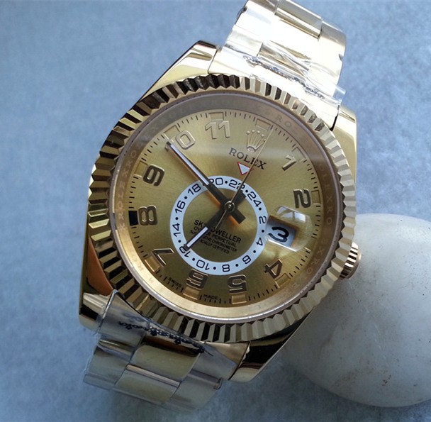 Rolex Sky-Dweller 326938 Gold Men Automatic Replica Watch