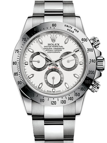 Replica Rolex Daytona Automatic Watch 116520 White Dial 40mm