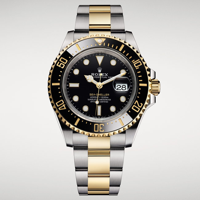 Replica Rolex Sea-Dweller Yellow Gold