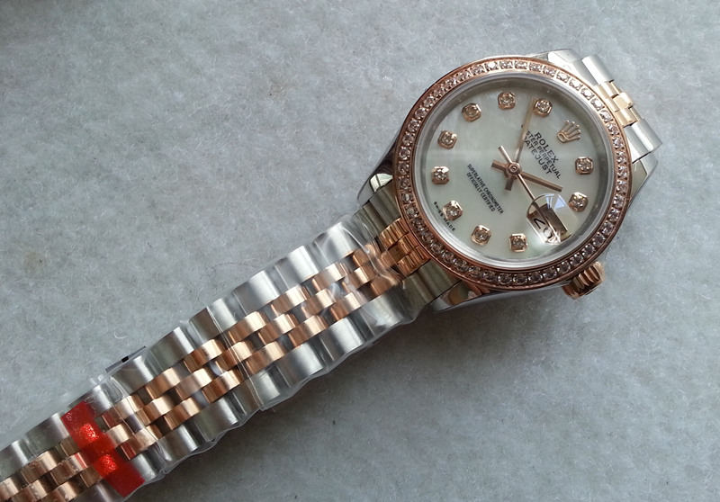 Replica Rolex Lady Datejust Rose Gold