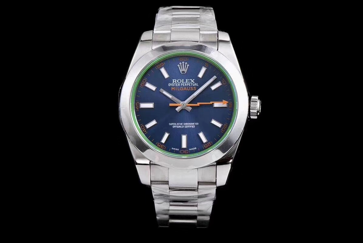 Replica Rolex Milgauss Lightning Blue