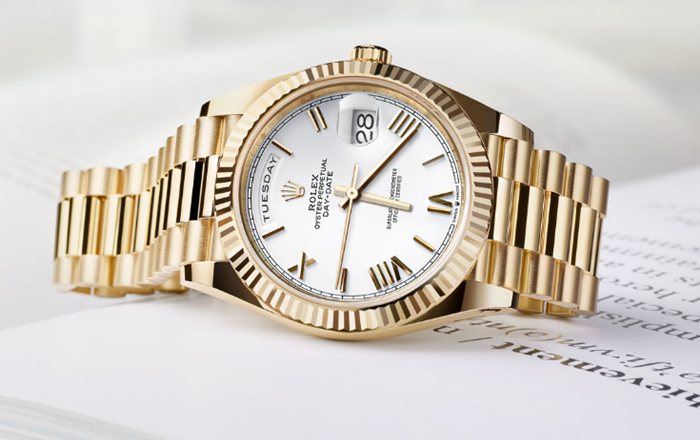 Swiss Replica Rolex Day-Date II 228238-0042