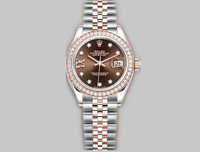 Replica Rolex Lady Datejust Chocolate