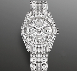 Replica Rolex Pearlmaster Diamonds-Paved